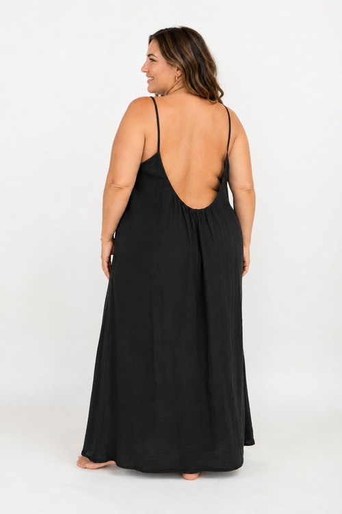"June" Camisole Admire Backless Dress
