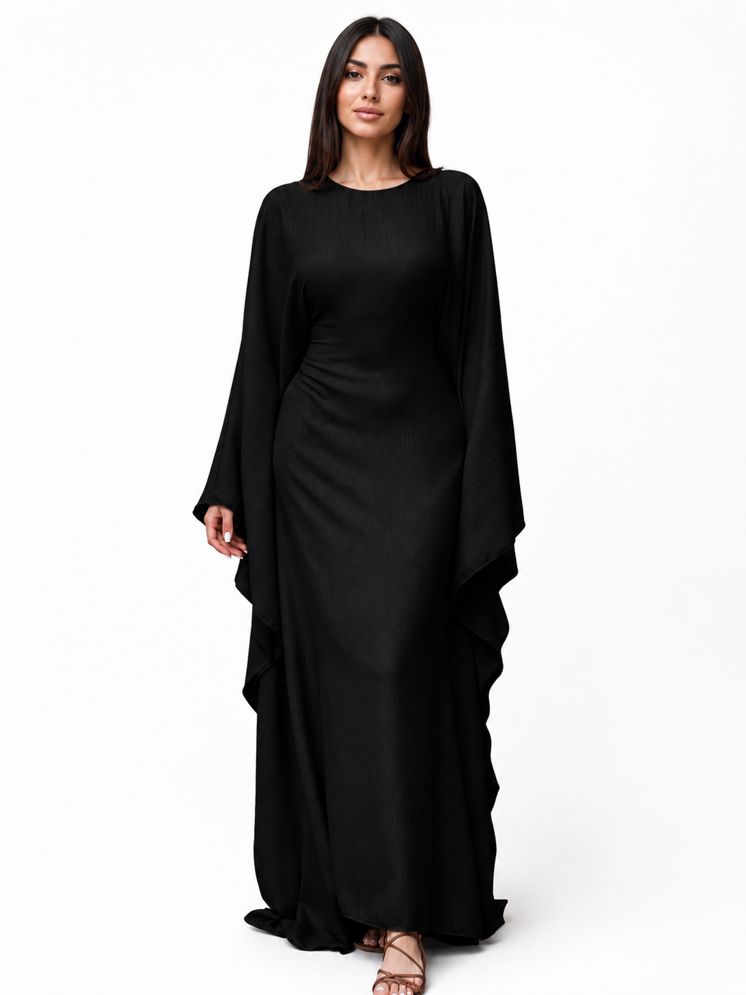 Abaya Summer Batwing Loose Fitting Dress