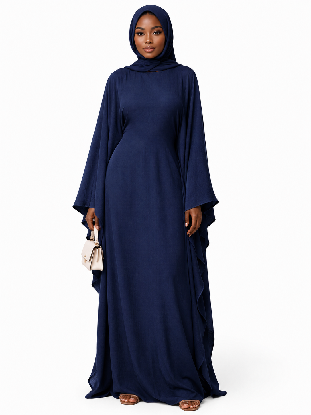 Abaya Summer Batwing Loose Fitting Dress