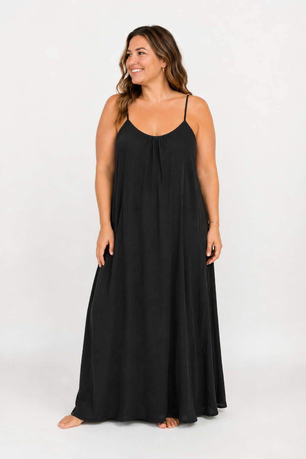 "June" Camisole Admire Backless Dress